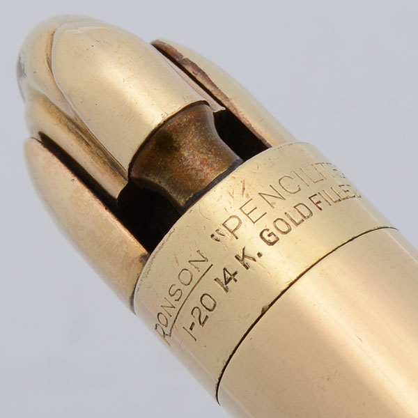 Ronson Vintage Penciliter (1940s-50s) - Smooth Gold Filled, .9mm